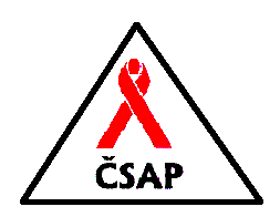 Logo: esk spolenost AIDS pomoc